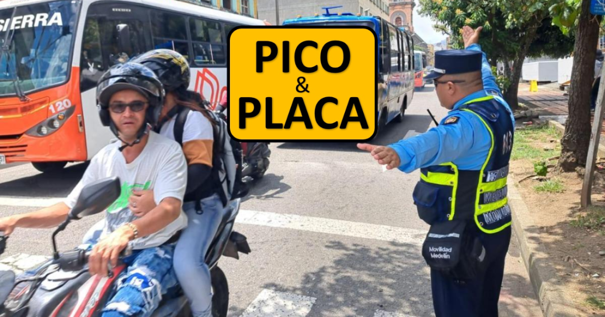 Pico and Plate en Medellín el jueves 27 de febrero de 2025