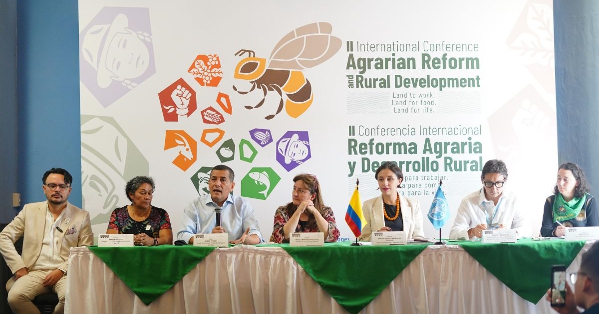 Cartagena organizará la conferencia II sobre reforma agraria