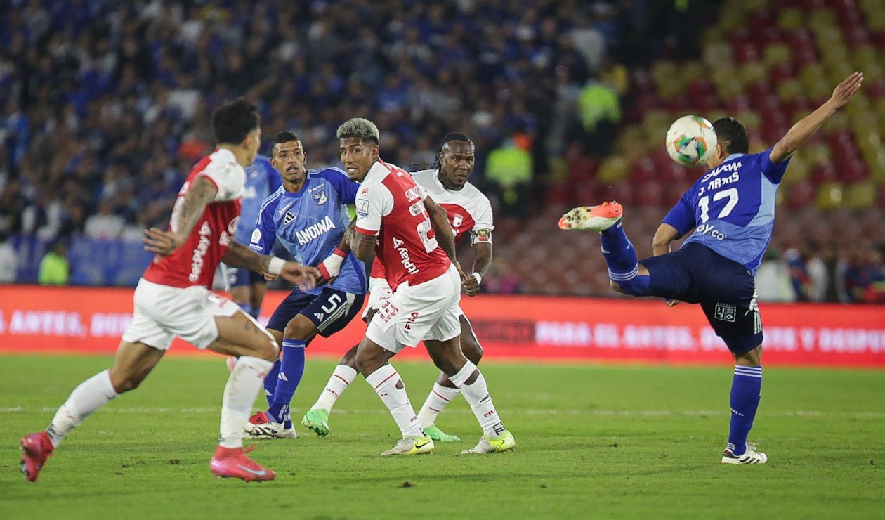 Cuántas horas y cómo ver a Millonarios vs Santa Fe en vivo, hoy 19 de junio