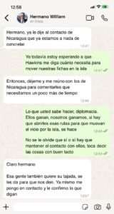 Se filtraron los chats!”: los Bush y el cuento del narco con Nicaragua en Se Habla Creole