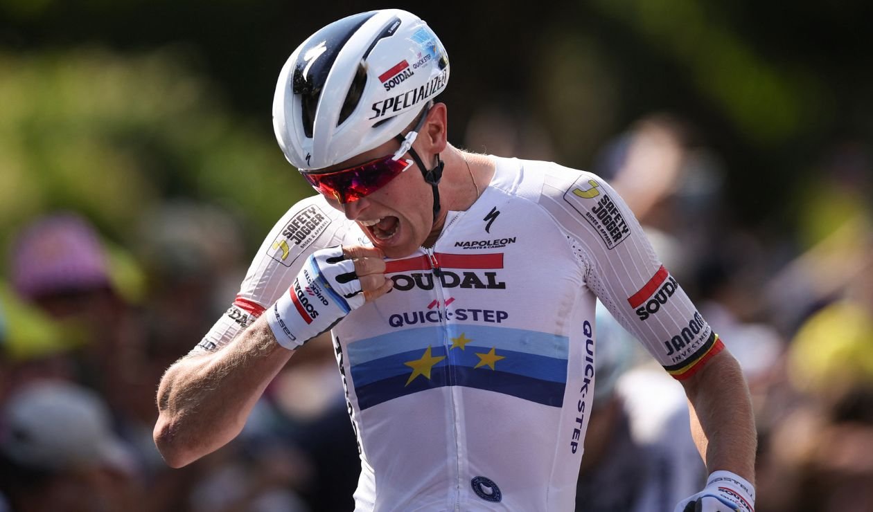 Tim Merlier ganó la novena etapa del Tour de Francia